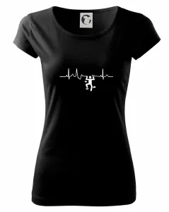 EKG lezecká stěna - Pure dámské triko