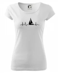 EKG plachetnice - Pure dámské triko