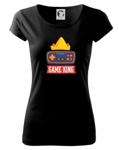 Game king - kreslený - Pure dámské triko