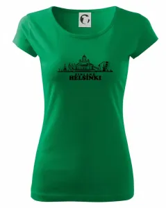 Helsinki - město s nápisem - Pure dámské triko