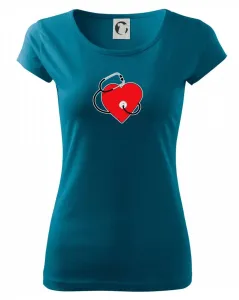 Internista srdce - Pure dámské triko