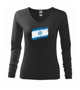 Izrael vlajka - Triko dámské Elegance