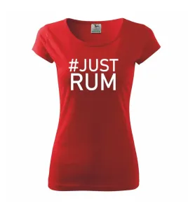 Just rum - Pure dámské triko