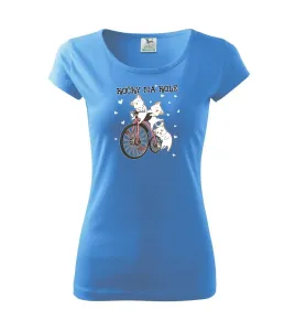 Kočky na kole - Pure dámské triko