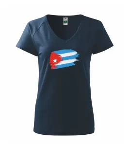 Kuba vlajka - Tričko dámské Dream