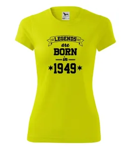 Legends are born in 1949 - Dámské Fantasy sportovní (dresovina)