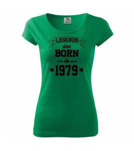 Legends are born in 1979 - Pure dámské triko