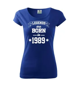 Legends are born in 1989 - Pure dámské triko