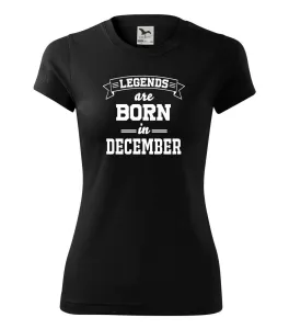 Legends are born in December - Dámské Fantasy sportovní (dresovina)