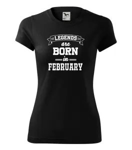 Legends are born in February - Dámské Fantasy sportovní (dresovina)