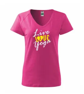 Live Love Yoga - Tričko dámské Dream
