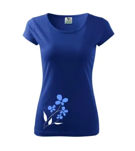 Modrá květina - Pure dámské triko