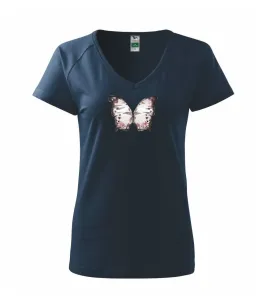 Motýl růžovobílý - Tričko dámské Dream