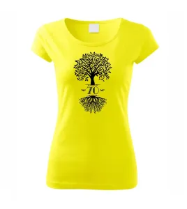 Narozeninový strom 70 - Pure dámské triko