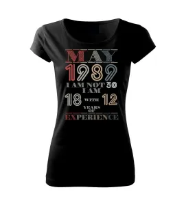 Narozeniny experience 1989 may - Pure dámské triko