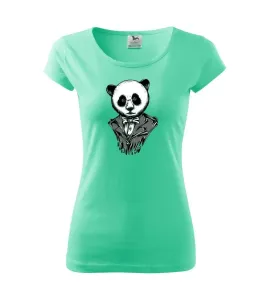 Panda gentleman - Pure dámské triko