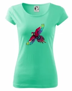 Papoušek kreslený letící - Pure dámské triko