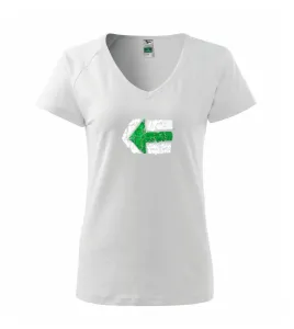 Párová značka zelená - Tričko dámské Dream