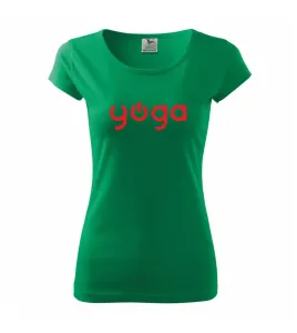 Power yoga logo - Pure dámské triko