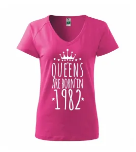 Queens are born in 1982 - Tričko dámské Dream