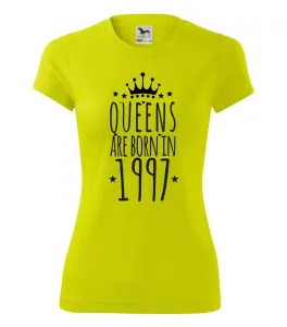 Queens are born in 1997 - Dámské Fantasy sportovní (dresovina)