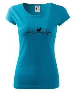 Shiba-Inu EKG - Pure dámské triko