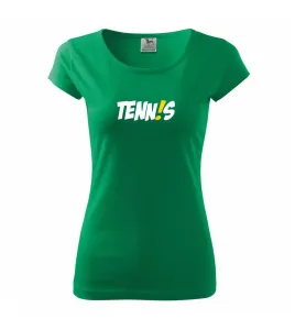 Tenis nápis - Pure dámské triko