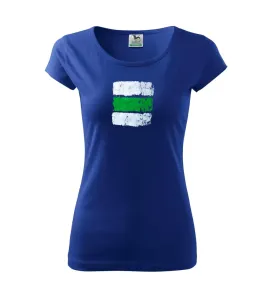 Turistická značka - zelená - Pure dámské triko