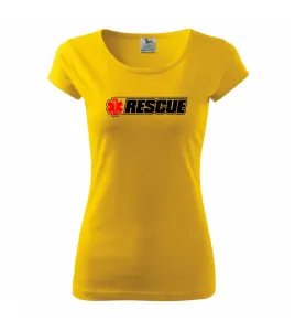 Záchranář rescue kříž - Pure dámské triko
