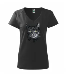 Zadumaná kočka - Tričko dámské Dream
