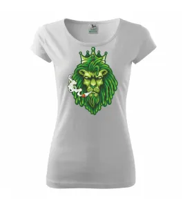 Zhulený lev zelený - Pure dámské triko