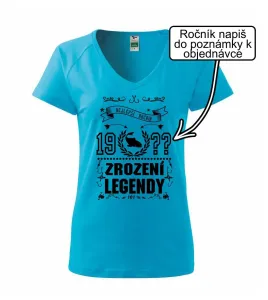 Zrození legendy - pro rybáře - Tričko dámské Dream