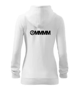 Yoga mmm - Dámská mikina trendy zippeer s kapucí