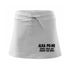 Alkapone - Sportovní sukně - two in one