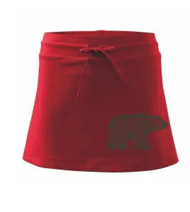 Bear hiber - Sportovní sukně - two in one