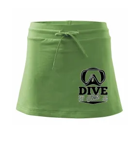 Dive club - waikiki - Sportovní sukně - two in one