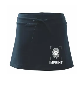 Házená imprint - Sportovní sukně - two in one