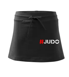 Judo Hashtag - Sportovní sukně - two in one