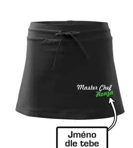 Master Chef - vlastní jméno - Sportovní sukně - two in one