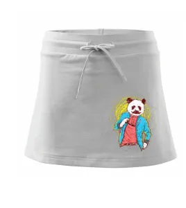 Panda Bear - Sportovní sukně - two in one