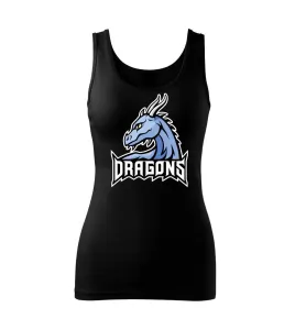 Dragons - logo týmu modrá (Hana-creative) - Tílko triumph