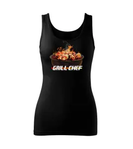 Grill chef - gril s ohněm - Tílko triumph