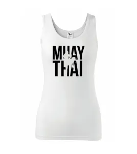 Nápis Muay Thai - Tílko triumph