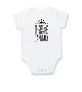 Princesses are born in January - Body kojenecké