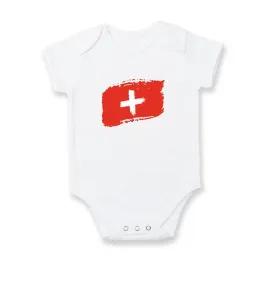 Švýcarsko vlajka - Body kojenecké