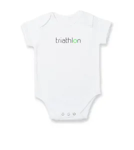 Triathlon nápis - Body kojenecké