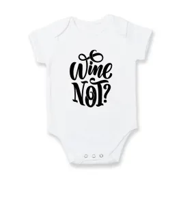 Wine not - černě - Body kojenecké