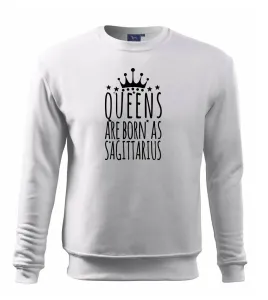 Queens are born as Sagittarius - Střelec - Mikina Essential dětská