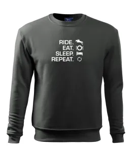 Ride Eat Sleep Repeat koně - Mikina Essential dětská