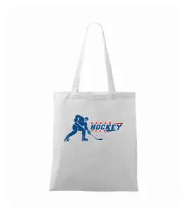 Czech hockey team - hokejista + nápis - Mistrovství světa v ledním hokeji 2020 - Taška malá